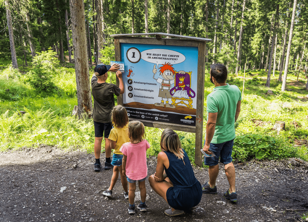 Flori's Erlebnispfad in Flachau © Flachau Tourismus / Markus Kohlmayr