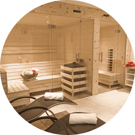 Wellnessbereich im Alpine Active, Flachau